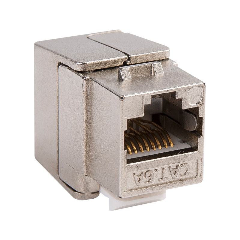 FTP CAT6A 180 degree toolless keystone jack